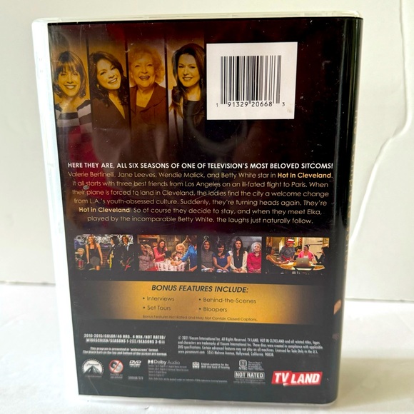 Hot In Cleveland: Complete Series - opened DVD box set - unused unwatched - Picture 5 of 6